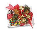 christmas chocolate pretzel gift box