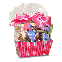 Fretzels Chocolate Pretzel gift basket valentine's day